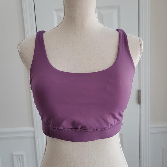 lululemon athletica Other - Lululemon Energy Bra Size 10 Grape Thistle Luxtreme Strappy‎ Back Yoga Gym Train